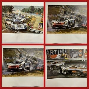 Vintage Limited Edition Racing Posters